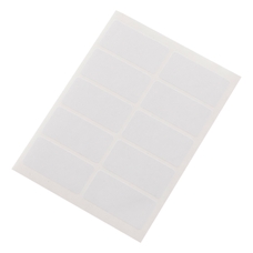 White Multipurpose Labels - 19x38mm - Pack of 100 Labels